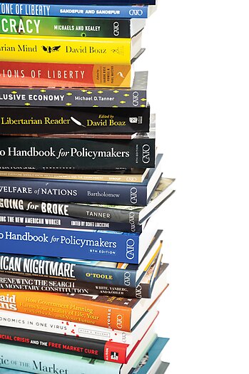 Cato Institute Books - Closeup - Free Society