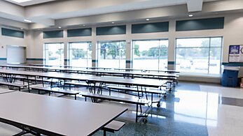 school lunch - cafeteria