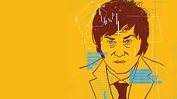 Javier Milei Deregulation Illustration - Free Society Spring 2025