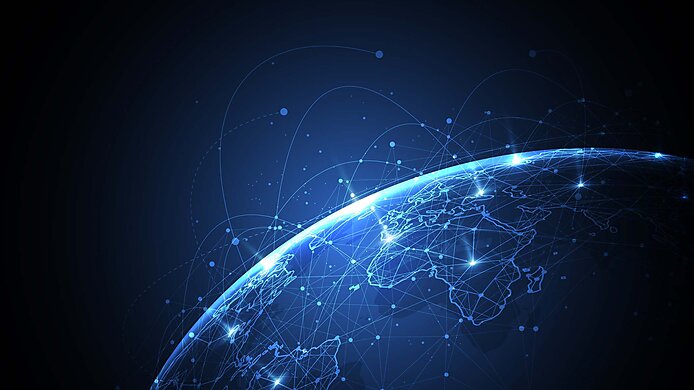 Stylized global image