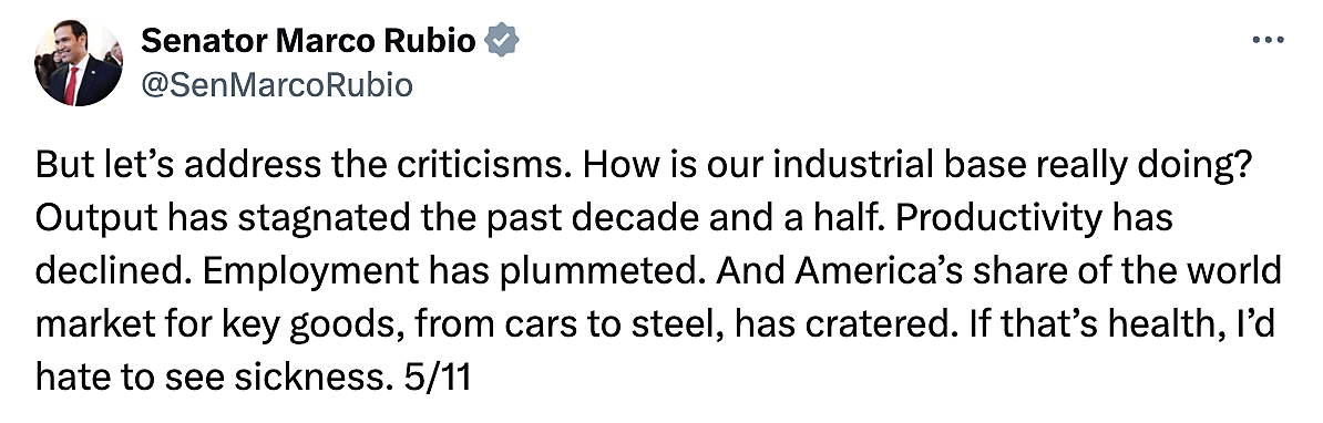 Rubio tweet