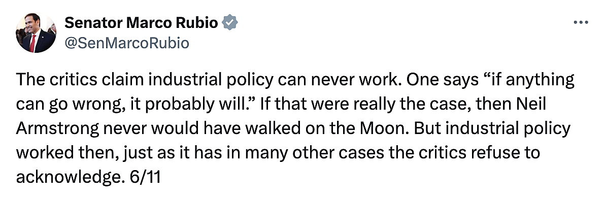 Rubio tweet