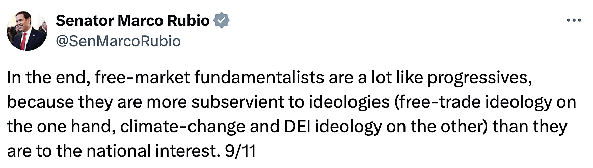 Rubio tweet