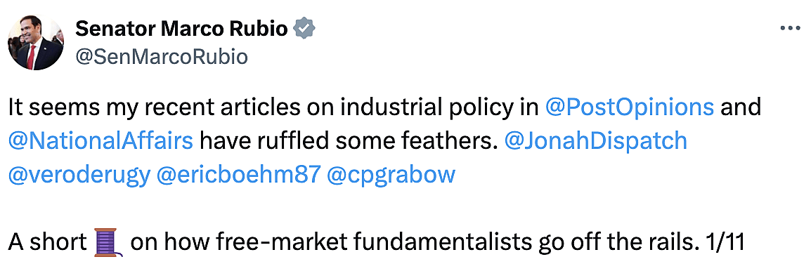 Rubio tweet