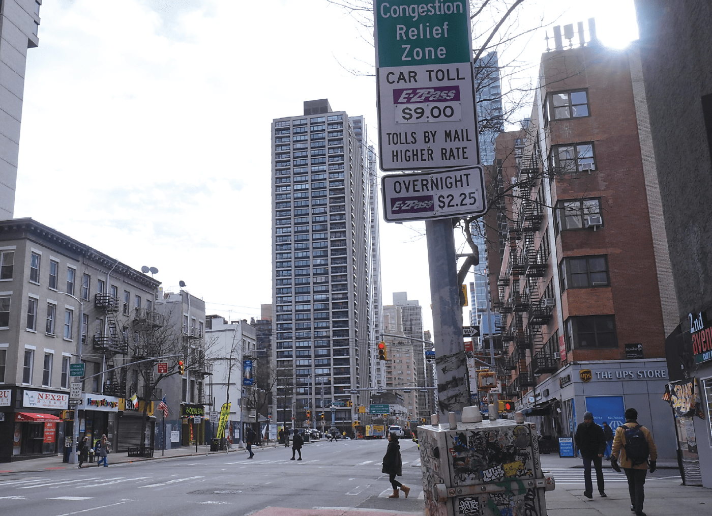 Free Society - Congestion Pricing Sign